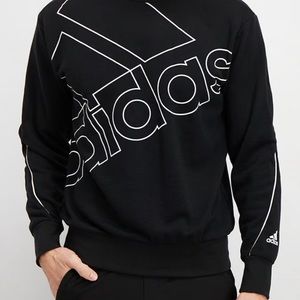 Men Sportswear Fit Long Sleeves Training hoodie, Black